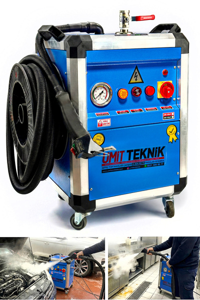 PROXCLEAN Endüstriyel %100 Hijyen 10Lt Detay Folyo Kaplama,Koltuk Temizleme B...