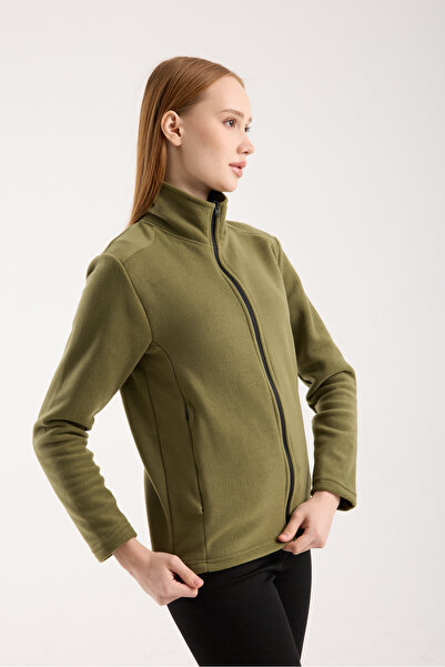KAPHONE Women's Full Zip 2-Pocket Fleece Jacket