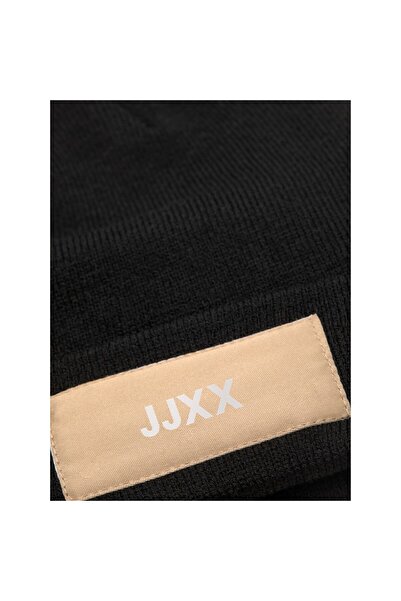 Jack & Jones Jxbasic Logo Beanie Acc Sn Women's Black Beanie - 12205033