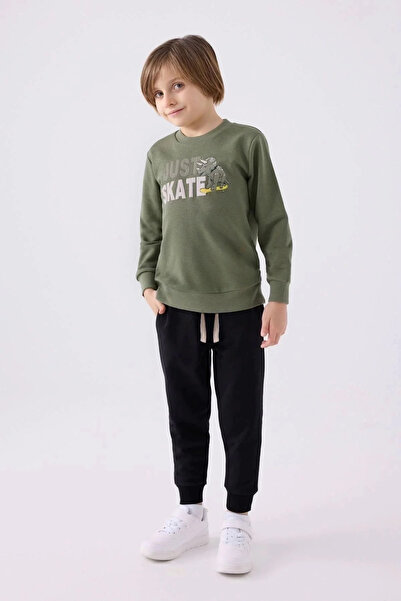 Rolypoly Σετ φόρμας για αγόρι χακί