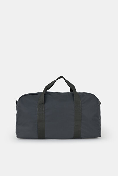 ICONE BAG Geantă de sport unisex Icone Paraşută, cu buzunar frontal, pentru fitness, antracit afumat