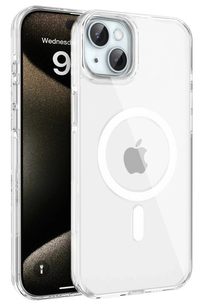 Joko حافظة RDBYDN iPhone 15 Gleam PC الصلبة Magsafe (173050) - شفافة