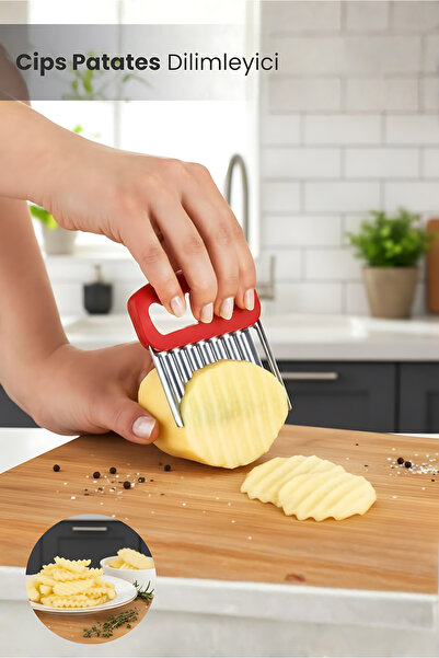 Orvila Cips Patates Dilimleyici Sebze Ve Meyve Doğrayıcı