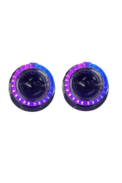 EKT 3 İNÇ Bİ XENON MERCEK + CY6 MODEL PİXEL ANGELLİ KAPAK SET