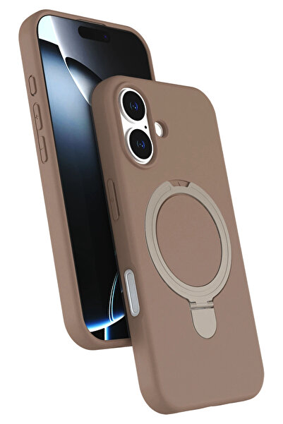 NewFace غطاء RDBYDN المتوافق مع هاتف iPhone 16 مع حامل MagSafe - (170910) بلو...