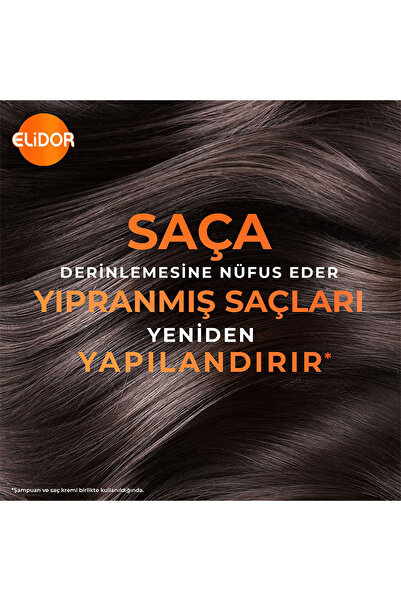 Elidor Şampuan Anında Onarıcı 200 ml x4