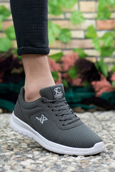 Riccon Füstölt fehér unisex ultrakönnyű tornacipő0012065