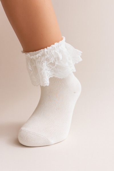 shefox 3 чифта качествени чорапи с дантелени ботуши за момичета от Zengin