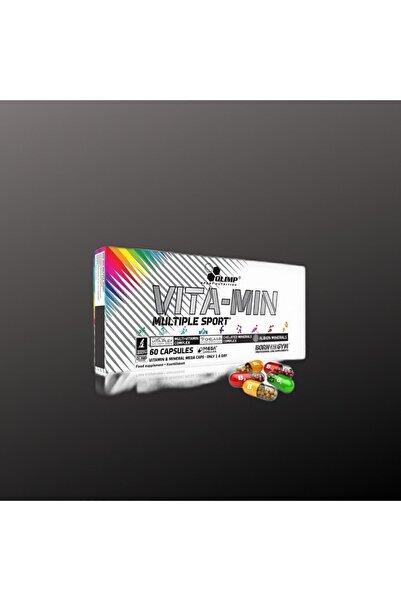 Olimp Vita-min Multiple Sport 60 Capsule A B1 B2 B12 B3 B5 B6 Biotin Copper Zinc Iron Iodine Calcium