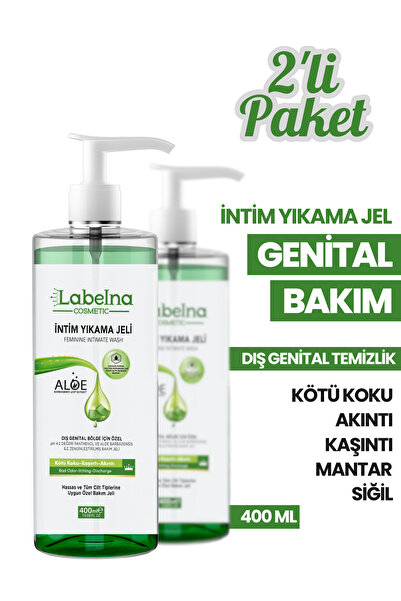 Labelna Cosmetic Genital Bölge ( Özel Bölge) Koku , Akıntı Giderici İNTİM Jel...