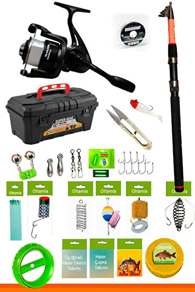OLTAMİX Deniz ve Tatlı Su Olta Takımı Profosyonel Tam Takım