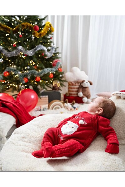 Nipperland Unisex %100 Pamuk 0-3 Ay Christmas 5’li Set(Hediye Kutusuyla Birlikte)
