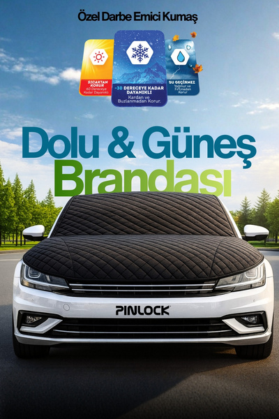 pinlock Sedan Hatchback Suv Jeep uyumlu universal otomobil araba brandası, dolu ve kar branda Oto Brandası