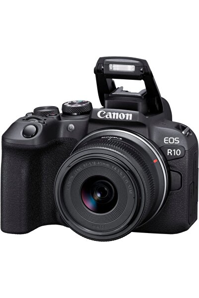 Canon EOS R10 + RF-S 18-45 IS STM Fotoğraf Makinesi (Canon Eurasia)