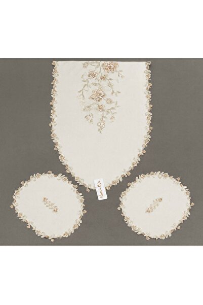 Sfr Home by FİSKOS ŞAHSENEM 5 PARÇA SALON TAKIMI ÖRTÜSÜ