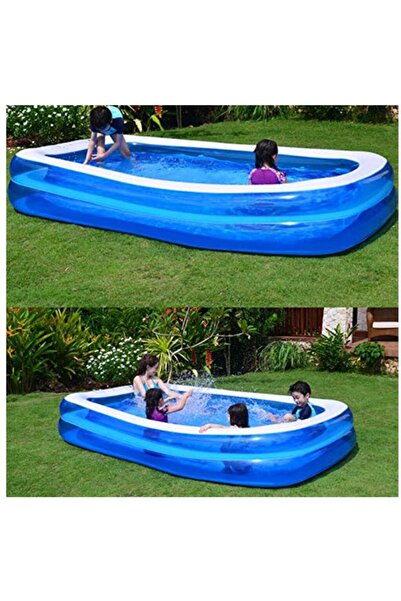 OEM Piscină gonflabilă 260 cm – spațioasă, durabilă și perfectă pentru distra...