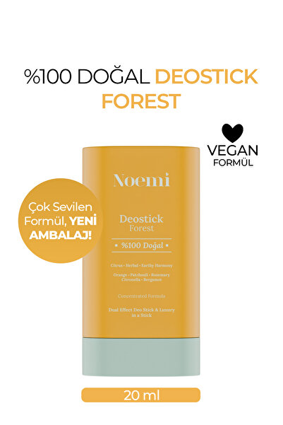 Noemi %100 Doğal Deo Stick / Roll On - Nemlendirici Etkili - 20ml – Forest