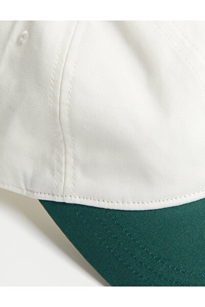 Marks & Spencer Saf Pamuklu Renk Bloklu Şapka