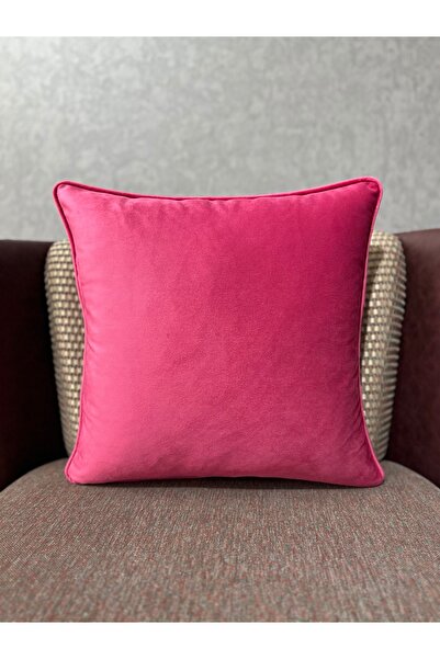 Fabricland حافظة مخملية حريرية مستوردة بلون فوشيا مقاس 43 × 43 سم