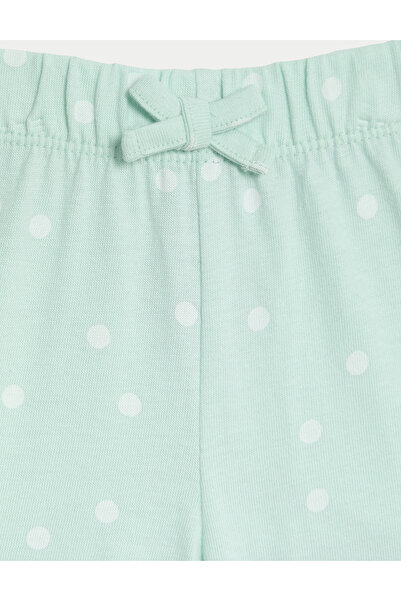 Marks & Spencer Saf Pamuklu 2'li Şort (0-3 Yaş)