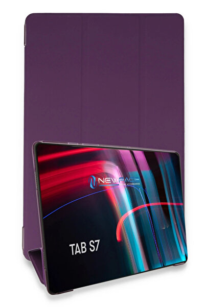 NewFace حافظة ذكية متوافقة مع جهاز Galaxy T870 Tab S7 11 (130939) - أرجواني