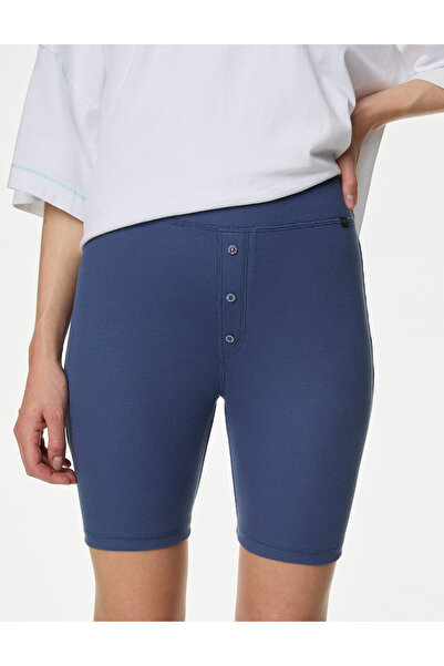 Marks & Spencer Regular Fit Fitilli Biker Şort