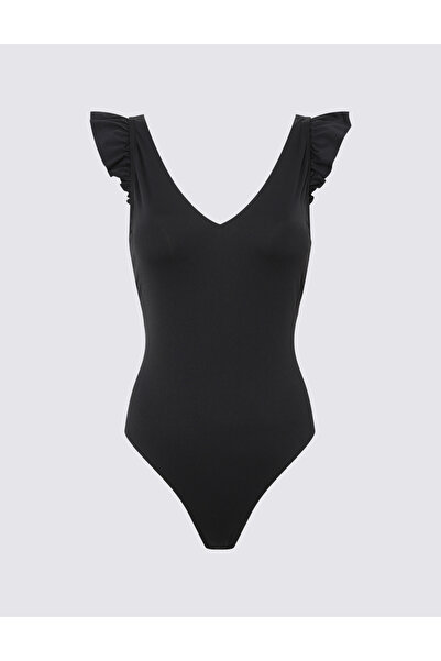 Marks & Spencer Fırfır Detaylı Plunge Mayo