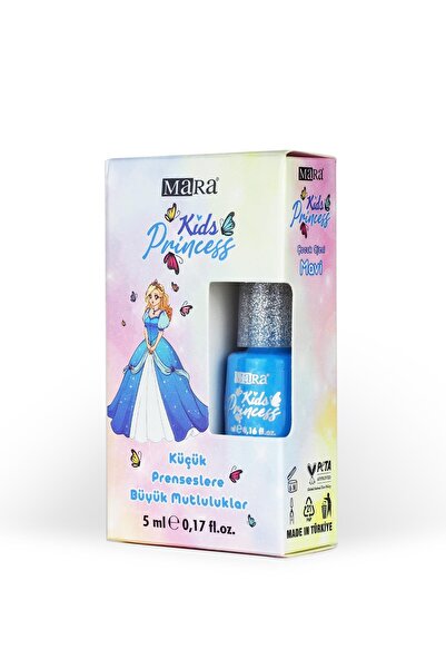 Mara KIDS PRINCESS COCUK OJE MAVI SU BAZLI - 5 ML