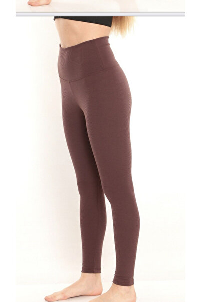 DynamicLeggings تي شيرت شتوي عالي الخصر مضلع