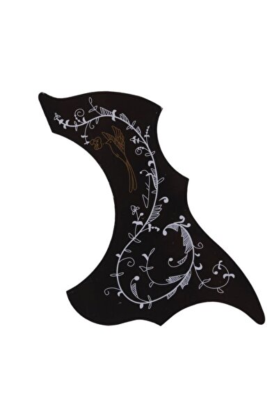 Raymond Joes PG150 Pickguard Gitar Pena Koruyucu Kuş Desenli Pickguard