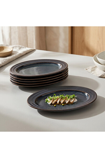 Güral Porselen Valeron 2 Pieces 21 cm Kayak Plate Reactive Oasis Vr 1131