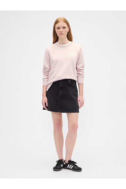 GAP Γυναικείο φούτερ με ροζ λογότυπο Relaxed