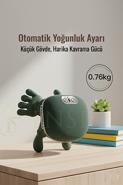 EN SİGA Şarjlı El Omuz ve Boyun & Servikal Masaj Cihazı | Kaslar için Gerçek El Masajları,