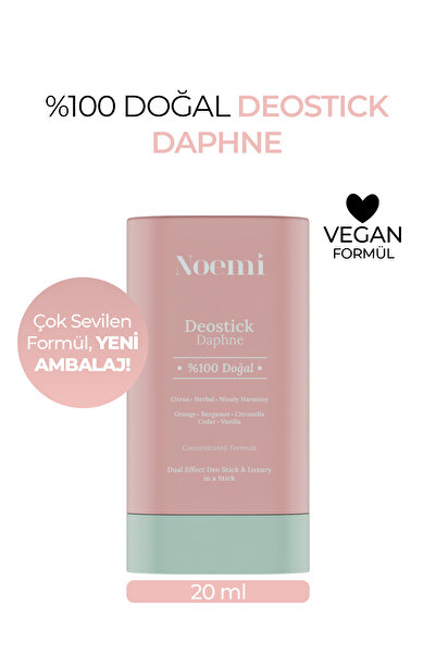 Noemi %100 Doğal Deo Stick / Roll On - Vanilya Kokulu Ve Nemlendirici Etkili - 20ml – Daphne