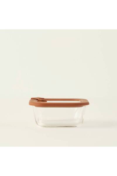 Bella Maison Sandy Glass Storage Container Brown (520 Cc)