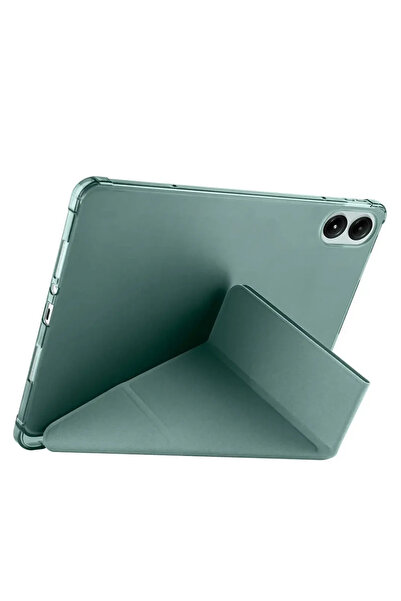 NewFace Rdbydn Xiaomi Redmi Pad Se 4g Case Mars Tablet Case with Pen Holder - (151433) Dark Green