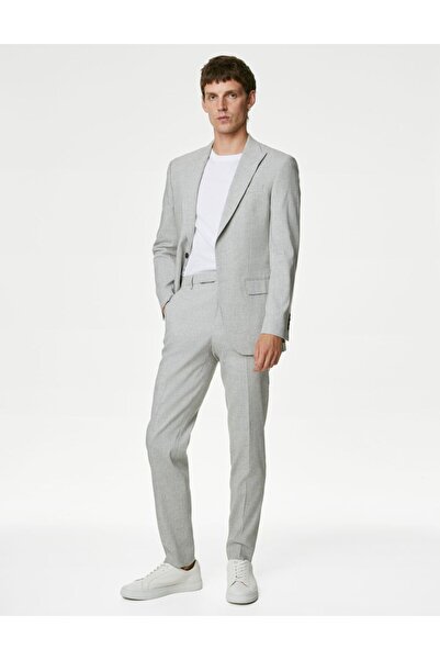Marks & Spencer Tailored Fit Klasik Keten Pantolon