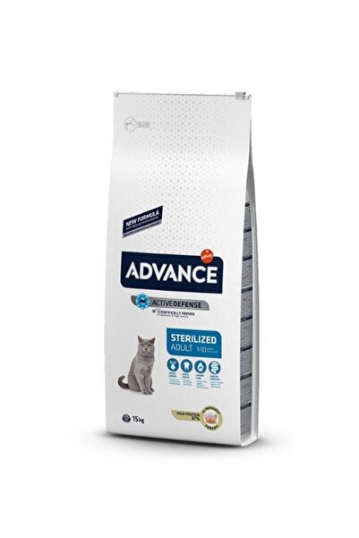 Advance Cat Sterilized Hindili Kısırlaştırılmış Kedi Maması 15 Kg