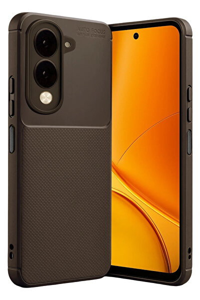 NewFace غطاء كربون فيفو Y29S من RDBYDN مع تركيز تلقائي (181047) - بني