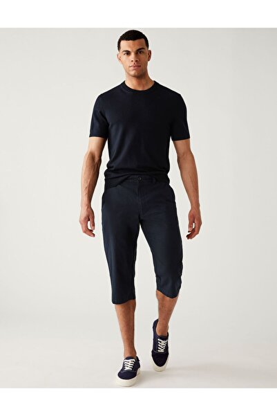 Marks & Spencer Regular Fit Keten Şort