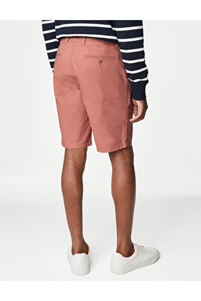 Marks & Spencer Regular Fit Keten Şort
