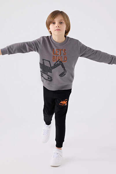 Rolypoly Σετ φόρμας για αγόρι ανθρακί