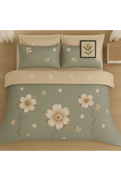 Casa Pucioasa Fine Cotton Bed Linen 6 Pieces - Casa Pucioasa, Premium Floral Pattern
