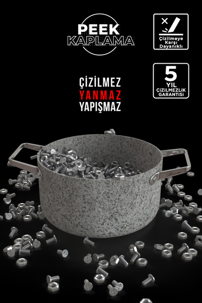 Brioni Stone-Age 20 cm Non-Scratch Fireproof Non-Stick Induction Cooker