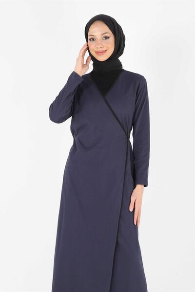 Plistre 1998_δεμένο βαμβακερό ύφασμα προσευχής Hijab φόρεμα