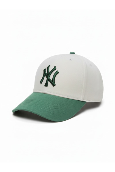 Trucker Ny Yankee Model Hat Beige-Mint