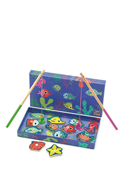 djeco Colour Mıknatıslı Balık Yakalama Oyunu