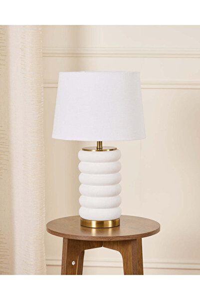 REDTAG مصباح طاولة سيراميك أبيض