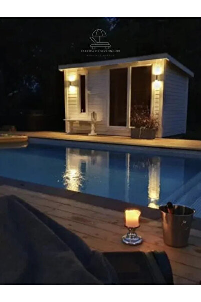 Fabrica de Sezlonguri Saună de Exterior