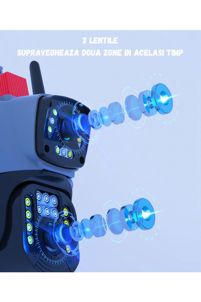 OEM FullHD 4MP PTZ WiFi Night Vision Color Surveillance Camera Intelligent Tracking